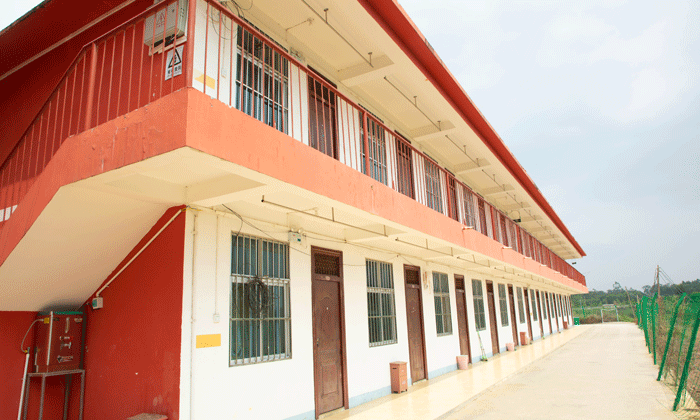 宿舍外观的环境