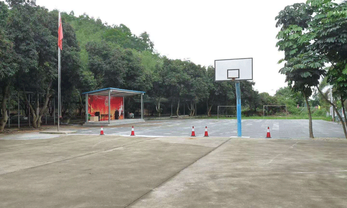 篮球场环境